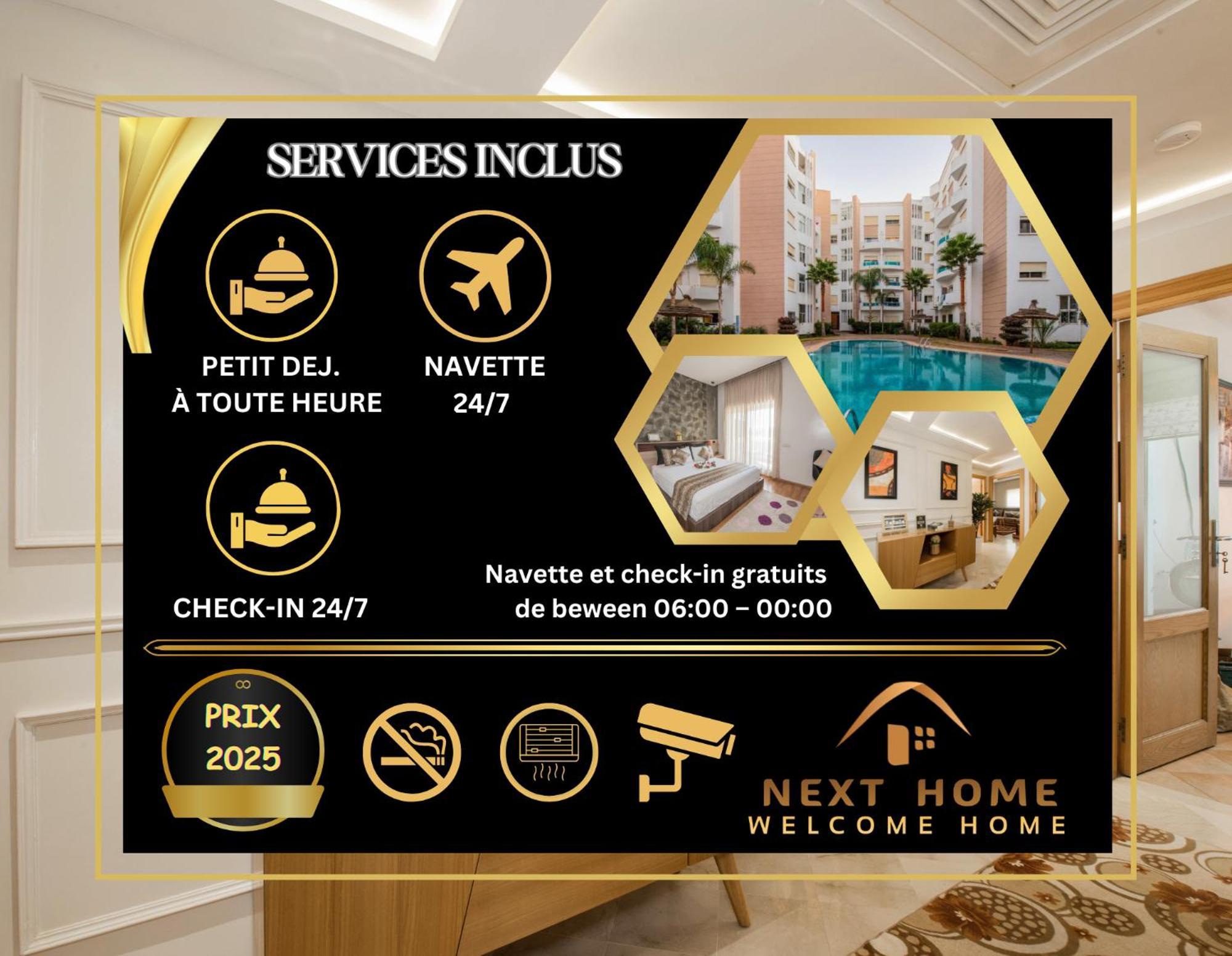 Nexthome - Airport Nouaceur 외부 사진